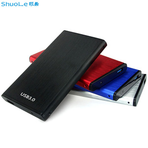 Carcasa de aluminio ShuoLe de 2.5 pulgadas para disco duro SATA, USB 3.0, externa, para portátil y PC - Product Image 1