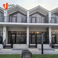 Maison conteneur préfabriquée UVO, mobile et démontable, unités résidentielles à connexion rapide pour une vie moderne
