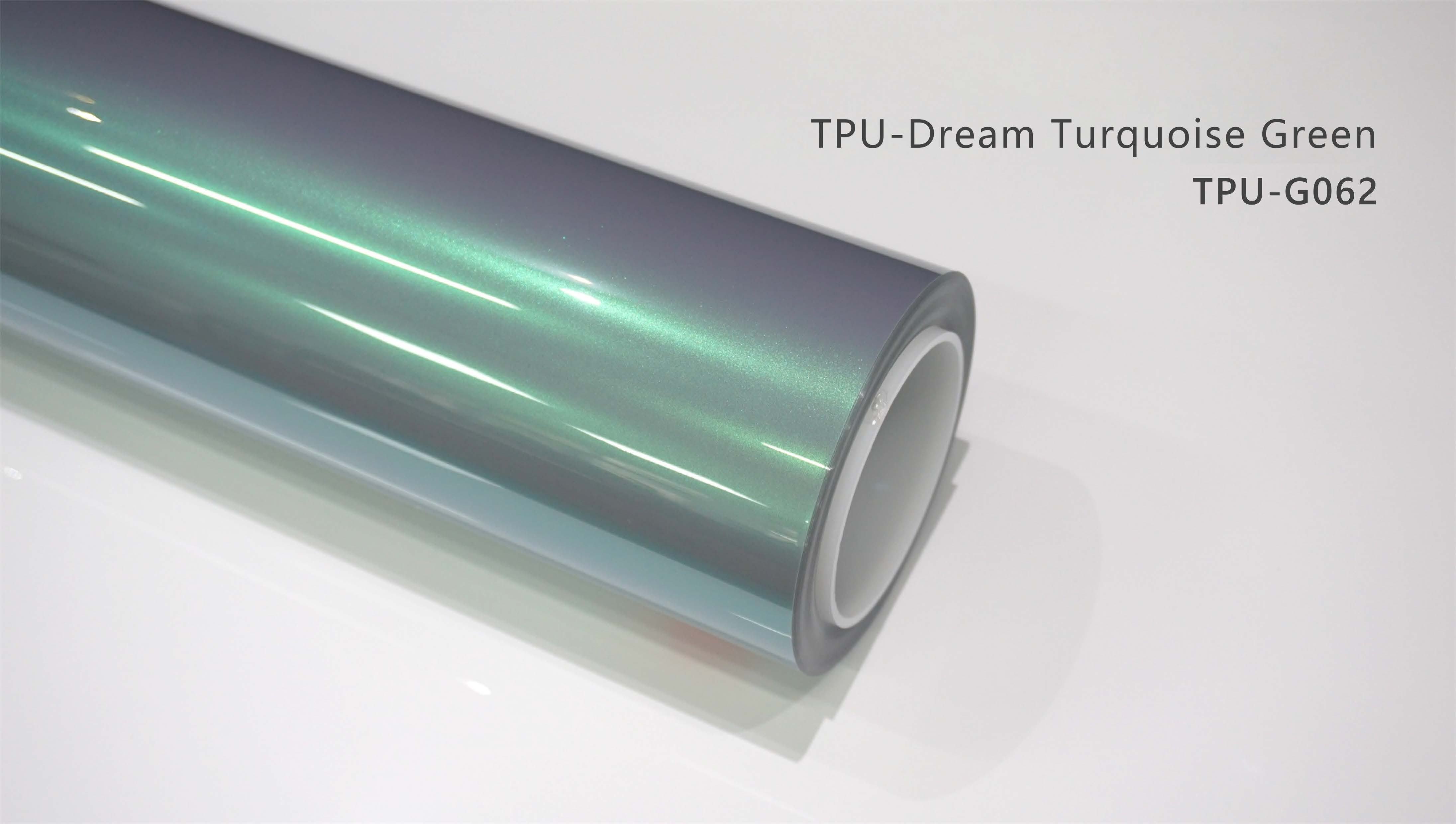 TPU dream turquoise green
