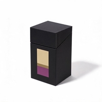 Boîte d'emballage de parfum haut de gamme écologique, personnalisée, à ouverture inclinée, avec couvercle rabattable, étui cadeau pour parfum, en papier rigide, cosmétique