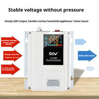 Stabilisateur de tension automatique haute puissance 220V monophasé AVR pour climatiseur, réfrigérateur, appareils électroménagers, contrôle de la tension