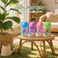 Yaourts lyophilisés en gros 22g, collation de fruits pour bébé, 6 probiotiques actifs, OEM ODM, marque privée personnalisée, boîte naturelle