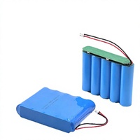 Batterie lithium-ion rechargeable personnalisée 18650 5S1P 18V 18,5V 21V 3500mAh avec protection BMS