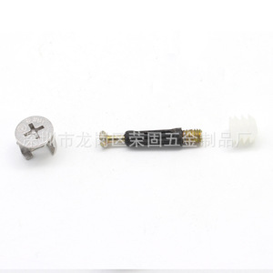Conector excéntrico Jin Aoding 801 de aleación de zinc, herrajes para muebles de gabinete, conectores tres en uno para decoración del hogar - Product Image 4