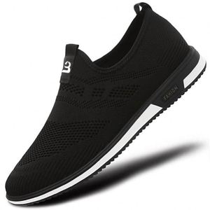 Chaussures de marche décontractées pour hommes, tendance sportive estivale, à lacets, semelle en mesh respirante, légères et confortables - Product Image 5
