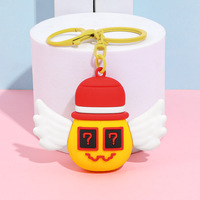 Breloques 3D Stealing Brain Rot, Porte-clés et Pendentifs Écologiques, Accessoires Créatifs pour Sac à Dos et Décoration de Voiture