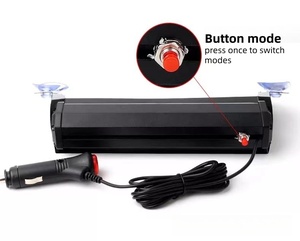 Accesorios para Automóviles, Luz Estroboscópica con Ventosa, Luz con Ventosa para Parabrisas Delantero y Trasero, Luz de Advertencia LED Estroboscópica - Product Image 3