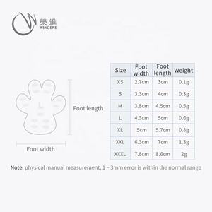 आउटडोर ग्रीष्मकालीन एंटी-स्क्रल्ड लुभावनी कुत्ते पंजे जूते विरोधी पर्ची सिलीकोन डॉट्स पालतू पैर स्टिकर के लिए रक्षक जूते - Product Image 6