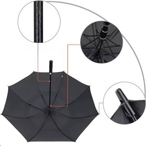 Parapluie de golf automatique XDH7411 extra large 47/62/68 pouces avec double ventilation, imperméable et résistant au vent - Product Image 2