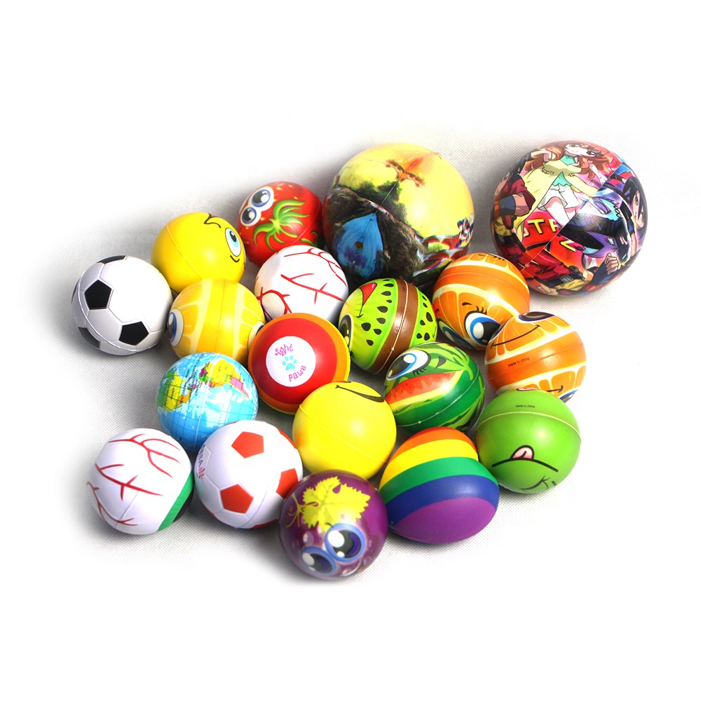 ZoneYan Pack De 5 Bolas Antiestrés Con Forma De Fruta – Pelotas De Goma Elástica Con Cuentas – Alivio De Estrés Y Ansiedad – Regalo Para Niños Y Adultos