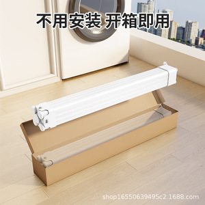 <b>Clothes</b> <b>Rack</b> Floor Standing X Shape Double Bar Drying <b>Rack</b> Mobile Clothing Organizer Thickened Multifunctional - Product Image 4