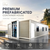 Maison conteneur moderne préfabriquée avec un design modulaire écologique et une isolation haute performance