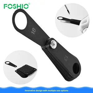 Foshio Vinyl Wrap Tool Kit strumenti per la tinta della finestra per l'avvolgimento dell'auto Set di taglio del cerchio dello strumento per il trasporto singolo