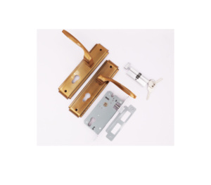 Kunci Pintu Kayu Tersembunyi Model Mortise Sederhana dengan Gagang Pintu Minimalis untuk Rumah, Kamar Tidur, Set Gagang Pintu - Product Image 1