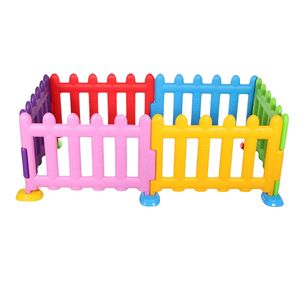 In the Trend High Quality Safety <b>Plastic</b> <b>Fence</b> for 4 Kids Soft Play Area with Gate Toddler Party Zone - Product Image 2