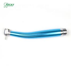 High-Speed Tandheelkundig Handstuk Met 2-gaats Drukknop Elektrische Turbine Kleurrijke Afwerking-Gemaakt Van Duurzaam Metaal - Product Image 5