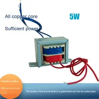 Vente directe usine – Transformateur d'isolement toroïdal en cuivre personnalisable, trois sorties 5W 220V, boîtier 12V, usage industriel 50/60Hz