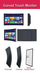 Nuevo Lanzamiento: Monitor LCD Táctil Curvo de 43 Pulgadas con Iluminación Integrada para Juegos, Publicidad Digital y Señalización Digital - Product Image 4