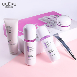 Vendita calda Private Label Nceko Niacinamide & VB3 Set per la cura della pelle del <span class=keywords><strong>viso</strong></span> Formula delicata pulizia profonda sbiancante detergente <span class=keywords><strong>viso</strong></span> - Product Image 3
