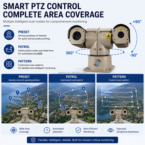 Système de surveillance maritime avec détection longue portée de 5 km, imagerie thermique à double capteur, suivi par IA - Product Image 4