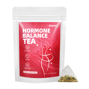 Prix <span class=keywords><strong>d</strong></span>'usine – Sachets de thé aux herbes naturelles framboise et feuilles de marron pour la santé menstruelle féminine – Thé équilibrant hormonal 5g*10 pièces pour femmes - Product Image 1