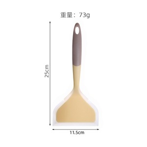 <b>Silicone</b> Spatula Set For <b>Baking</b> Cooking Flexible Nonstick Heat Resistant With Anti Slip Handle For Pancakes Stir Fry Eggs - Product Image 3