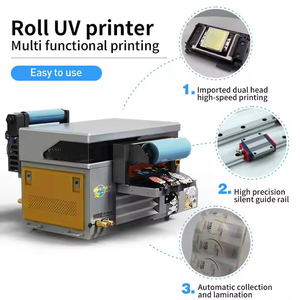 เครื่องพิมพ์อิงค์เจ็ท UV แบบพกพา รุ่นใหม่ LK-4060 ขนาดเล็ก อัตโนมัติ พร้อมหัวพิมพ์ เครื่องพิมพ์อิงค์เจ็ท UV คุณภาพสูง - Product Image 3
