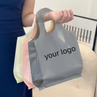 Bolsa de Plástico Reutilizable de Gran Capacidad con Asa Gruesa y Logotipo Personalizado ODM y OEM