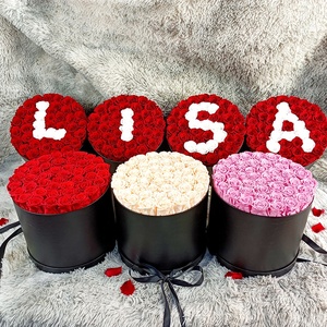 <span class=keywords><strong>Ideas</strong></span> <span class=keywords><strong>de</strong></span> Productos Nuevos: Rosas Naturales Preservadas <span class=keywords><strong>de</strong></span> Color Rojo, Caja <span class=keywords><strong>de</strong></span> Rosas Eternas <span class=keywords><strong>para</strong></span> el Día <span class=keywords><strong>de</strong></span> <span class=keywords><strong>San</strong></span> Valentín, Graduación, Regalos <span class=keywords><strong>de</strong></span> Navidad, Larga Duración - Product Image 4