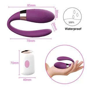 Vibrador sexual portátil con Control remoto USB para parejas, 7 velocidades, Vagina, clítoris, Mini inserto, punto G