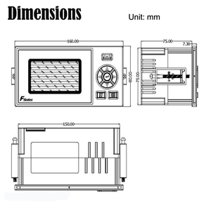 Compteur de débit automatique F3000X avec écran LCD, calculateur de débit et totalisateur de débit - Product Image 6