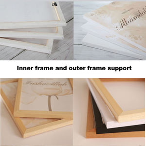 Homedecor Nordic Toile Impression Architecture <span class=keywords><strong>Poster</strong></span> <span class=keywords><strong>Porte</strong></span> Marocaine Murale Vintage Décoration Musulmane Art Mural Image Cadre Acrylique - Product Image 5