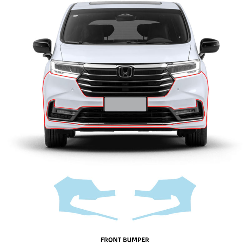 Film de TPU de pare-chocs avant