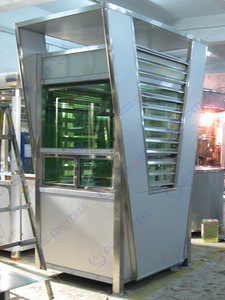 Quiosco de Acero para Exteriores de Alta Gama, Moderno y Personalizado, para Estacionamiento, Impermeable y Duradero, para <span class=keywords><strong>Hoteles</strong></span>, Hospitales y Áreas de Estacionamiento - Product Image 2
