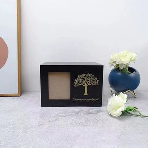 Custom the Home of Angels <strong>Pet</strong> Urns <strong>for</strong> Ashes Wooden Loss <strong>Pet</strong> Sympathy <strong>Remembrance</strong> <strong>Gift</strong> Optional With Dog Angel or Cat Angel - Product Image 2