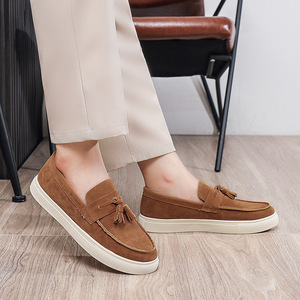 Zapatos de Vestir Sin Cordones de Moda, Mocasines Formales Transpirables y Resistentes al Desgaste para Hombre, Zapatos Casuales para Hombre, Zapatillas Deportivas - Product Image 6