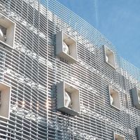 Panneau mural en verre et aluminium ignifuge pour bâtiments de grande hauteur, fabriqué en Chine