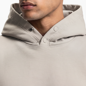 Sweat à capuche zippé pour homme, coupe classique, 100% coton, molleton de haute qualité, épaules tombantes, séchage rapide, respirant, style vintage - Product Image 2