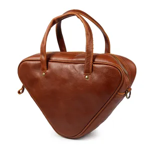 2024 Custom Female Vintage Cross Body Shoulder Bag Cowhide Cow Real Leather Tote Bag Luxury Genuine Leather Handbags For Women