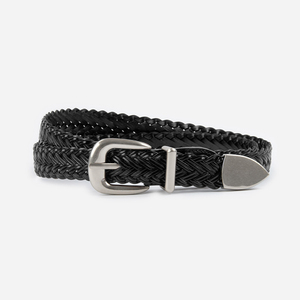 <span class=keywords><strong>Ceinture</strong></span> en tissu en cuir tressé de Style rétro pour femmes 5 couleurs pantalons décontractés réglables en alliage épingle sans trou décorée <span class=keywords><strong>ceinture</strong></span> en cuir PU - Product Image 5
