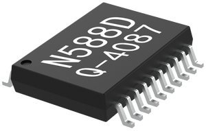 N588D Voice Playblack Chip OEM Manufacturer Low Cost MP3 Sound Playback Chip - Product Image 3