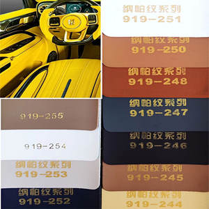 Cuero de Microfibra Cepillada Napa para Asientos de Coche, Volantes y Tapicería de Muebles - Product Image 6