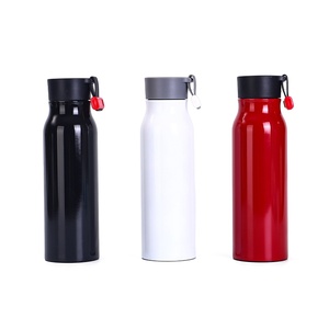 Bouteille d'eau sport carrée en acier inoxydable 304, double paroi isolée sous vide, 6-12 heures, cadeau moderne, exclusivité transfrontalière - Product Image 1