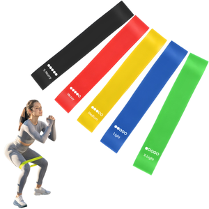 Chất Lượng Cao <span class=keywords><strong>Latex</strong></span> Mini Vòng Kháng Ban Nhạc Và Tập Thể Dục Squat Ban Nhạc Cho Nam Giới Và Phụ Nữ Của Gluteal Sức Mạnh Cơ Bắp Đào Tạo - Product Image 6