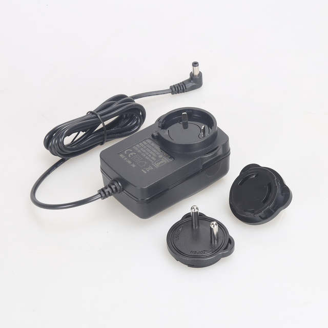 Wholesale Interchangeable Plug 12V 1.0A Power Adapter for LED Lighting UK/AU/EU/US Standards