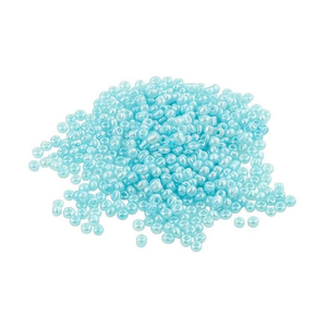 Ilan Abalorios Perline blu latte 2 mm 50 g per la creazione di gioielli - Product Image 2