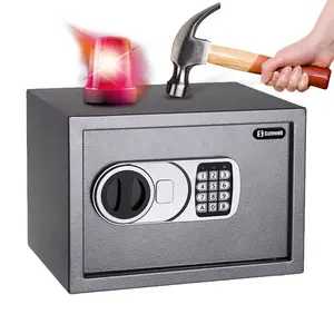 Safewell 25SZ Thép Xây Dựng Đen Nhỏ Caja Fuerte An Ninh Nhà An Toàn Box Với Kỹ Thuật Số Bàn Phím - Product Image 1