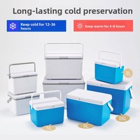 Glacière isotherme multifonctionnelle grande et portable en plastique PE de qualité alimentaire pour le camping en plein air, la plage, les voyages et la pêche
