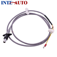 Steckverbinder Push-Pull EEG-Buchsen FGG-Steckverbinder 1B 8-polig Kabelbaum Kundenspezifische Kabelkonfektion 1B 2B 3B 4B Serie Messingkontakte