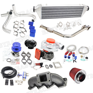 Bộ dụng cụ Turbo cho Mazda MIATA NA 1990 1993 1.6L Bolt-on Turbo Kit BOV + downpipe + wastegate giữ P/W - Product Image 1